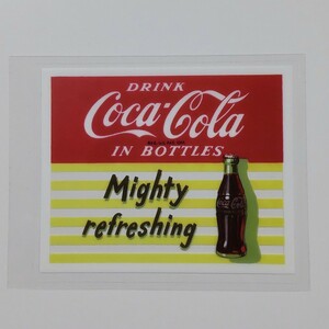 送料６３円〜 Coca-Cola コカ・コーラ ステッカー ②①★検) クリアステッカー ウォールステッカー シール デカール