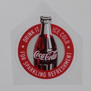 送料６３円〜 Coca-Cola コカ・コーラ ステッカー ③④★検) クリアステッカー ウォールステッカー シール デカール