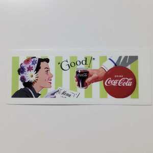 送料63円〜 コカ・コーラ ウォールステッカー ③★シール Coca-Cola 正規品★検)非売品 デカール