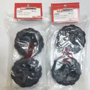 ４本セット★京商 EZ020 タイヤ&ホイールセット(ネクスト) KYOSHO Tire & Wheel Set(NeXXt) EZ SERIES★検)ホビーカー ラジコン RCカー