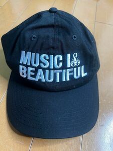 SOPH MUSIC IS BEAUTIFUL CAP フジロック　富士ロック　 キャップ 帽子 ブラック