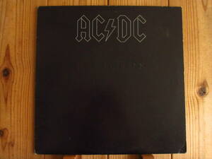 オリジナル / AC/DC / Back In Black / Atlantic / SD 16018