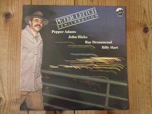 ピーターレイチ / Peter Leitch / John Hicks / Pepper Adams / Rudy Van Gelder / Exhilaration / Uptown / UP 27.24 / US盤 / オリジナル