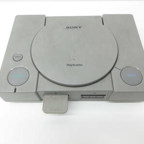  3487 ゲーム祭 SONY PlayStation1 PS1 プレステ SCPH-3000 中古品 通電のみ確認済 メモリーカード コントローラー2個付の画像3