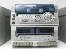 3701 音響祭 アイワ aiwa CD Wカセット ダブルラジカセ システムコンポ XG-E30 中古品 CD音出し確認済_画像4