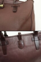 2405-45 ポールスミス トートバッグ ショルダーバッグ 2WAY Paul Smith レザー製 ボルドー_画像10