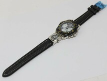 2405-580 ケンテックス クオーツ 腕時計 美品 Kentex S380-GMT ベルト 一体型 デュアルタイム ケース 付属品あり_画像5