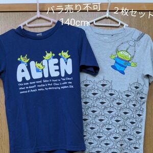 トイストーリー　Tシャツ　キッズ　140cm 2枚セット　ディズニー　使用感あり