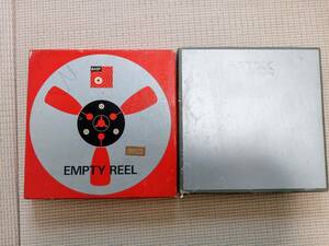 BASF 7 number metal reel & empty reel used .