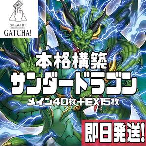 即日発送！サンダードラゴン　デッキ　遊戯王　混沌領域　深淵の獣ルベリオン