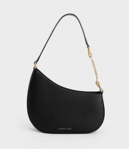 アシメトリカル ショルダーバッグ charles&keith