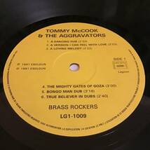 LP★TOMMY McCOOK AND THE AGGRAVATORS/BRASS ROCKERS/トミー・マクック/BUNNY LEE & KING TUBBY _画像4