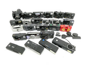 [KODAK/OLYMPUS/YASHICA other ].①662// film compact camera large amount summarize / junk contains 