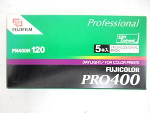 [FUJIFILM/ Fuji Film ].③22//PRO400/PN400N 120/ expiration of a term film / have efficacy time limit 2008-11//5ps.