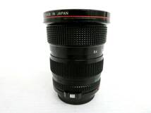 【Canon/キヤノン】辰①148//CANON ZOOM LENS FD 24-35mm 1:3.5 L/希少Lレンズ/防湿庫保管/美品_画像9