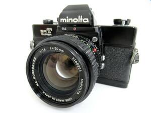 【MINOLTA/ミノルタ】辰①173//SRT SUPER/ブラック/MC ROKKOR PG 1:1.4 f=50mm/美品