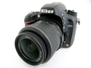 【Nikon/ニコン】辰②103//D610 FX/AF-S NIKKOR 18-55mm 1:3.5-5.6G 防湿庫保管品