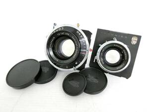 【LINHOF/Schneider-Kreuznach/Sinar】辰④327//Symmar 1:5.6 240mm 1:12 420mm/1:5.6 180mm 1:12 315mm/テヒニカボード