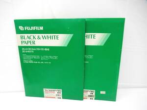 【FUJIFILM/富士フイルム】辰③76//WP FM3/WP FM2/BLACK & WHITE PAPER 20枚入り 期限切れ 未開封 2袋/有効期限2000-1、2003-3//