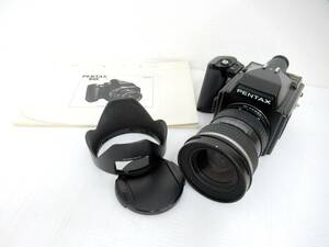 【ASAHI PENTAX/アサヒペンタックス】辰③196//説明書付 PENTAX645 SMC PENTAX-FA 645 ZOOM 1:5.6 f=55-110mm