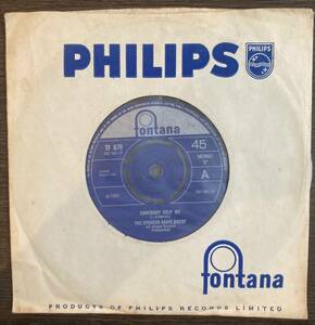 [7 -inch ]THE SPENCER DAVIS GROUP SOMEBODY HELP ME / STEVIE`S BLUES The * Spencer * Davis * group 