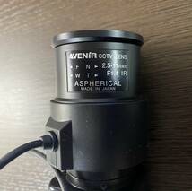 【Watec WAT-231S + AVENiR CCTV LENS 2.5-11mm F1.4 IR + ケーブル】_画像5