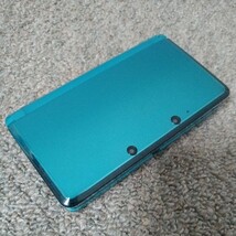 1円スタート【美品☆動作良好☆付属完品】 ニンテンドー3DS 本体 アクアブルー 完品_画像3