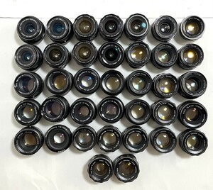 単焦点レンズ PENTAX ASAHI SUPER TAKUMAR SMC 1.4/1.7/2.8/3.5 28mm 35mm フィルムカメラ カメラレンズ まとめ 大量セット 動作未確認
