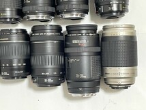 Canon ウルトラソニック USM Ⅱ Ⅲ Ⅳ Nikon NIKKOR AF ズームレンズ カメラレンズ 一眼レフカメラ 動作未確認 まとめ まとめて 大量セット_画像6