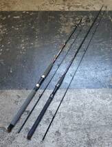 ソルトロッド　ルアーロッド　高級釣具　＊Daiwa ダイワ　ロッド二点セット　 ＊morethan モアザン　MT86LL ＊CROSS CARBO カレイ　210 _画像2