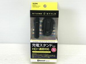 N63-240416-94 セイワ BTE201 Bluetoothイヤホン ブラック 【未開封】