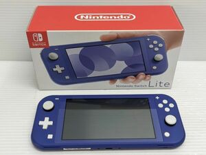 I275-240521-49 【 中古 】 ニンテンドースイッチ ライト 本体 ブルー Nintendo Switch Lite