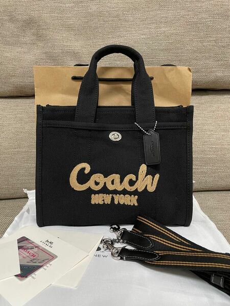 【即日発送】COACH コーチ カーゴトートバッグ ショルダー バッグ　26