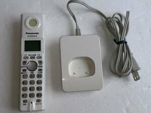 KX-FKN526-W PANASONIC Panasonic cordless handset cordless handset charge stand Junk present condition delivery 
