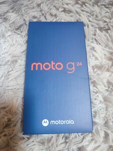 新品未開封。moto g24 マットチャコール