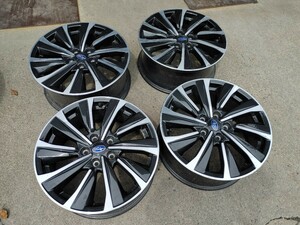 ホイールのみ 4本SET スバル レヴォーグ 純正ホイール 18インチ×7.5J オフセット55