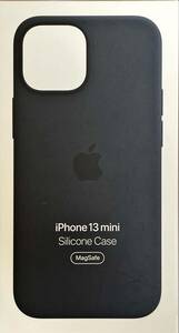 Apple 純正 MagSafe対応iPhone 13 miniシリコーンケース - ミッドナイト 未使用未開封品