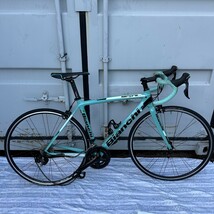 美品 Bianchi sempre pro 53cm カーボン ロードバイク 自転車 ビアンキ センプレプロ SHIMANO 105 【直接引き取り歓迎 埼玉県八潮市】_画像1