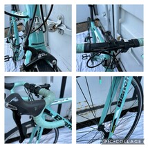 美品 Bianchi sempre pro 53cm カーボン ロードバイク 自転車 ビアンキ センプレプロ SHIMANO 105 【直接引き取り歓迎 埼玉県八潮市】_画像8