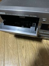 YAMAHA KX-W321 カセットデッキ 音響機器 オーディオ機器 _画像9