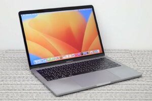N1円♪【2017年！・i5】Apple/MacBook ProA1708(13-inch,2017,TwoThunderbolt 3ports)/core i5-2.3GHz/16GB/SSD：256GB