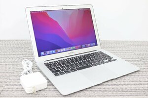 N1円♪【2017年！i7！】Apple/MacBook Air A1466(13-inch,2017)/CPU：core i7-2.2GHz/メモリ：8GB/SSD：256GB