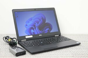 N1円♪【i5第6世代】DELL / Latitude E5570 / CPU：core i5-6300HQ@2.30GHz / メモリ：8GB / HDD：500GB / Windows11 Pro