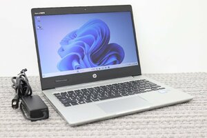 N【i5第8世代】HP / ProBook 430 G6 / CPU：core i5-8265U@1.60GHz / メモリ：8G / SSD：256G / Windows11 Pro