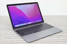 N1円♪【2016年！m3】Apple / MacBook A1534(Retina.12-inch,Early2016) / CPU：core m3@1.1GHz / メモリ：8GB/SSD：256GB_画像1