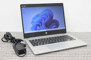 N【i5第10世代】HP / ProBook 430 G7 / CPU：core i5-10210U@1.60GHz / メモリ：8G / SSD：256G / Windows11 Pro