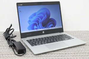 N【i5第10世代】HP / ProBook 430 G7 / CPU：core i5-10210U@1.60GHz / メモリ：8G / SSD：256G / Windows11 Pro