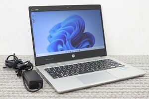 N【i5第8世代】HP / ProBook 430 G6 / CPU：core i5-8265U@1.60GHz / メモリ：8G / SSD：256G / Windows11 Pro