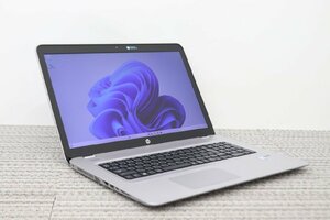 N1 иен![i7 no. 7 поколение ]HP / ProBook 470 G4 / CPU:core i7-7500U@2.70GHz / память :4G / HDD:1TB / Windows11 Pro