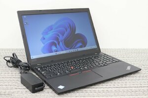 N1円♪【i7第8世代】lenovo / ThinkPad L590 / CPU：core i7-8565U@1.80GHz / メモリ：16G / SSD：256G / Windows11 Pro